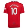 Maglia ufficiale Manchester United Rashford 10 Casa 2022-23 per Uomo